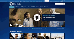 Desktop Screenshot of daserste.de