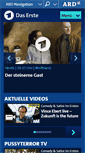 Mobile Screenshot of daserste.de